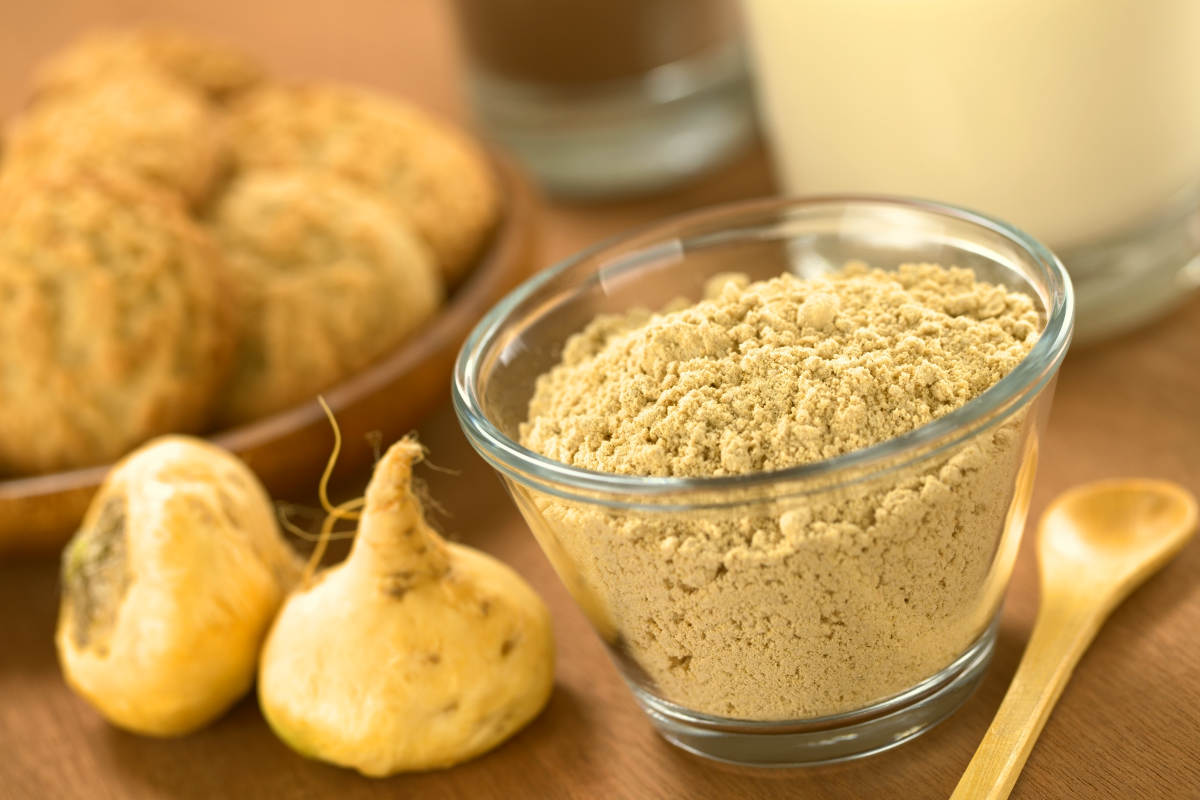 Powdered Maca or Peruvian ginseng | Caffeine Alternatives For A Natural Energy Boost